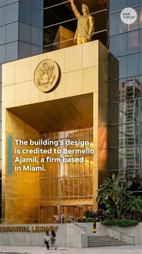 Eric Trump gives first look at Trump presidential library, museum renderings