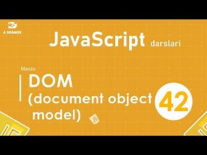 042. DOM (Document Object Model) | JavaScript darslari | O'zbek tilida