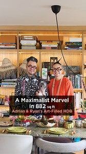 36K views · 1.5K reactions | Adrian & Ryan’s Art-Filled HDB What...