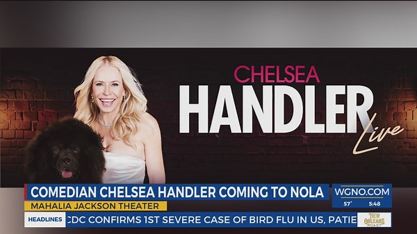 Comedian and author Chelsea Handler bringing big laughs to NOLA