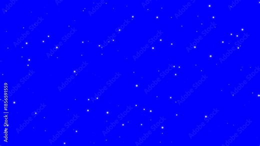 Blue Background with White Dots Animation.