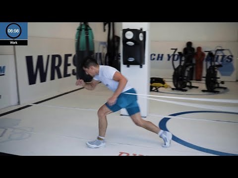 Full Wrestling resistance bands workout session with Dopamineo Bands
