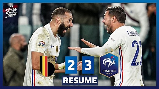 On commence le weekend avec le résumé de la folle victoire des Bleus face aux Belges (3-2) ! 🔥🔥🔥 #FiersdetreBleus | Équipe de France de Football