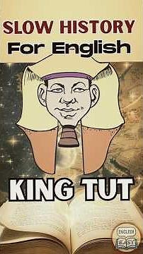 The Boy King of Egypt 👑 Learn English with History (A1-A2) #shorts
