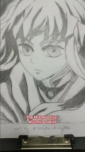 The Mist Hashira- Muichiro Tokito #drawing #animeart #art #anime #animecommunity #demonslayer #fan