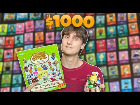 My $1000 Animal Crossing Amiibo collection