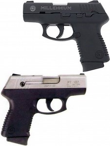 Pistols of the company Taurus Millennium series