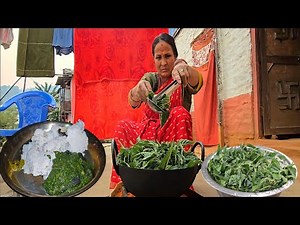 Nepali Traditional Food Dhido And Sisno || A Unique National Delicacy||