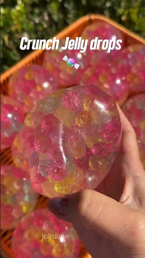 Sunlit Jelly Drops Stressball ASMR — Perfect Squish and Golden Vibes