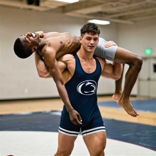 Muscle Boy vs Skinny Boy Wrestling (no. 7) Over twenty minutes into their wrestling match, skinny boy Samsun finds himself stripped of his singlet (not to mention his dignity). And muscle boy Cooper shows no sign of letting up . . . See more on my Instagram at https://www.instagram.com/arlnova77/ #backbreaker | Greg Oleksander