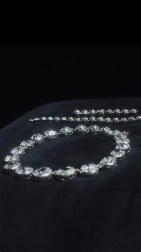 The necklace that ruined Marie Antoinette? Join Senior Curator Sarah Grant as she unboxes the Sutherland Diamonds – a dazzling necklace and earrings set linked to the infamous Affair of the Diamond Necklace - the scandal that shattered the queen’s reputation and helped spark the French Revolution. 💎 Watch the full film via the link in bio. The Sutherland Diamonds are on display now in our exhibition, ‘Marie Antoinette Style’ at V&A South Kensington. Ticket link in bio. Filmmaker: @james__hough 