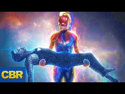 Captain Marvel May Save Tony Stark From His Spaceship In Avengers 4 Endgame