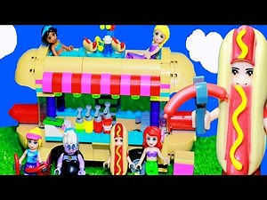 Toy Review Lego Friends Amusement Park Hot Dog Van