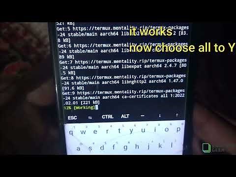 Fix Termux pkg update error