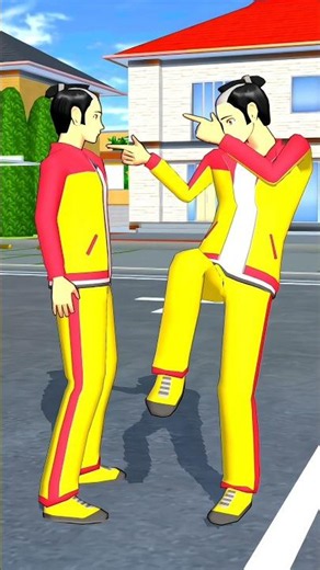 Power rangers turn into police 👮😈 #sakuraschoolsimulator #animation #trending