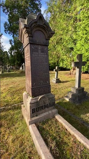 The Burman family grave #follow