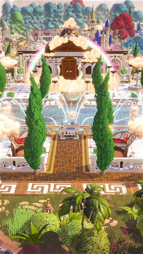HERCULES MOUNT OLYMPUS Build in Disney Dreamlight Valley🏛️