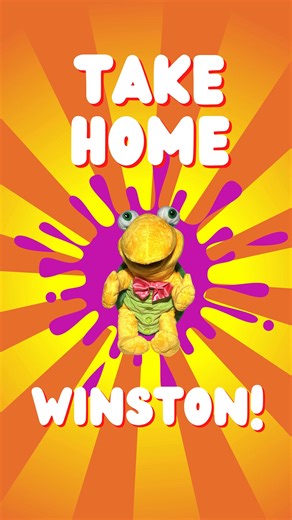 Winston wants to come home with you! 🐢🏠 Get yours today 💕 store.terryfator.com | Terry Fator