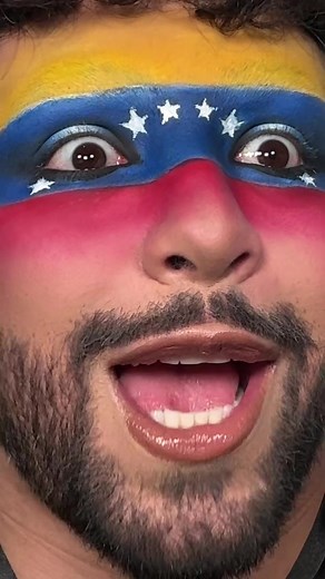 Maquillaje de Bandera de Venezuela con Luis Carlos G