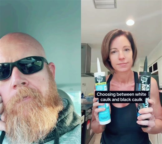 #duet with @Laura Brocato #caulking #interesting #knowyouknow #sizematters #filltthehole #fypシ゚viral