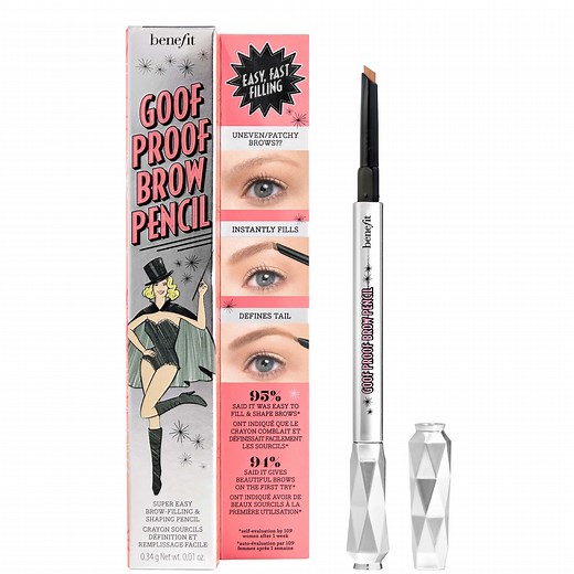 benefit Goof Proof Brow Pencil (Various Shades) | LOOKFANTASTIC