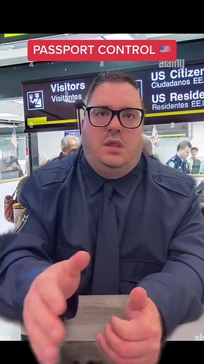 🇺🇸 tourist visa inspection at a United States passport control #visa #tourism #usa #airport #immigration | Immigration TV