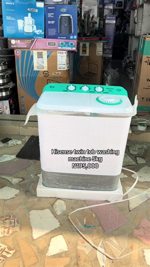 Hisense 5kg Twin Tub Washing Machine: Simple & Durable