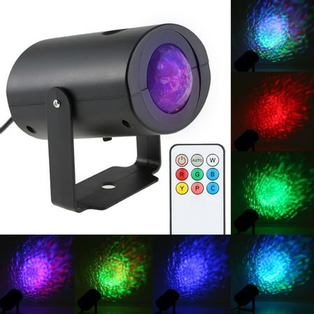 9W RGBW Water Wave Ripple Effect LED Stage Light with IR Remote - Walmart.ca