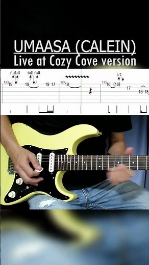 Umaasa (Calein) Live at Cozy Cove outro solo #umaasa #guitarsolo