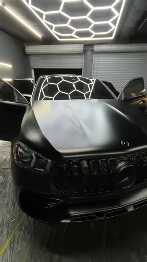 Dipstick Jax - Peelable Auto Paint Installer on Instagram: "Satin Black is the reason i started in this business. I wanted my personal car satin black and decided to do it myself. Over a decade later we are still doing it. This customer wanted a classy look with satin black body and gloss black accents. All sprayed on and it all peels off protecting the factory paint underneath! #peelablepaint #liquidwrap #mercedes #matteblack #autopaint #asmr"