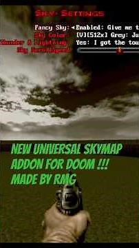 DOOM UNIVERSAL ADDONS (N.A.)- RMG SKYMAPS #deltatouch #gzdoom #doommods