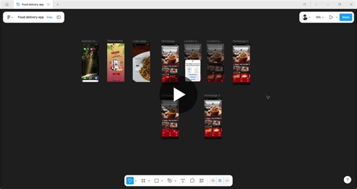 #uiuxdesign #figma #fooddeliveryapp #uxui #designportfolio | Asdhaq Ahamed M