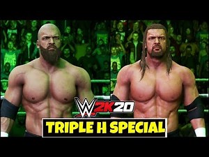 WWE 2K20 'TRIPLE H' Special Gameplay ! FAIL GAME LIVE 2K20 Theme Gameplay |