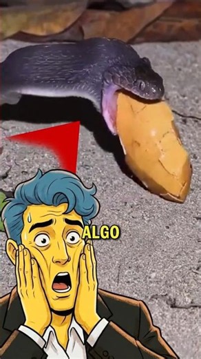 O TAMANHO desse OVO é IMPOSSÍVEL para ela! 😱🐍 #curiosidades #animais #shorts