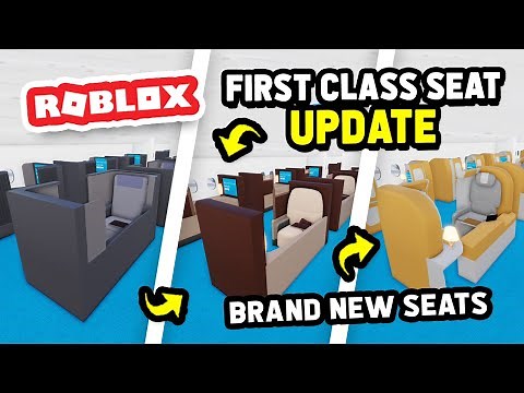 NEW SEATS UPDATE in Cabin Crew Simulator (Roblox)