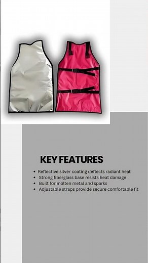 Signature Aluminized Apron delivers superior heat and radiant thermal protection | DSZ