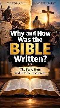 ✝️ Why and How Was the Bible Written? | The Story from Old to New Testament | Bible Truth #jesus