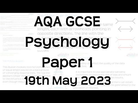 The Whole of AQA GCSE Psychology Paper 1 | Exam Revision for 19th May 2023