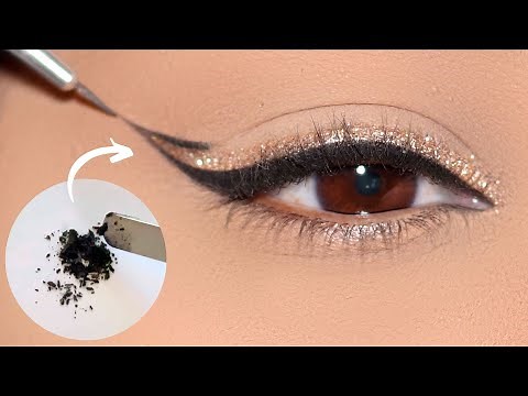 How To Quickly Convert Any Eyeshadow into Eyeliner!