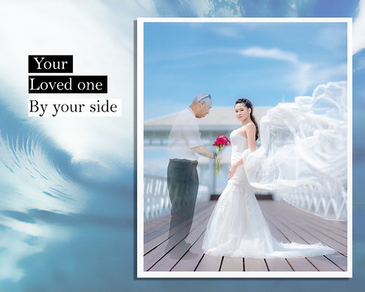 Add Deceased Loved One to a Photo – Custom Memorial Gift