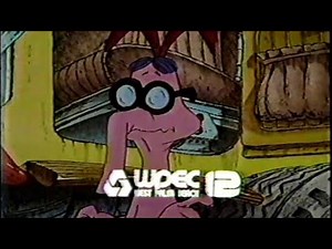 WPEC-TV Channel 12 (CBS) West Palm Beach Station ID, 1980 (During The Christmas Raccoons)