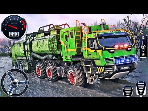 Mud Truck Driving Simulator - Offroad Transport Mountain Hill Climb Drive - Android GamePlay #2