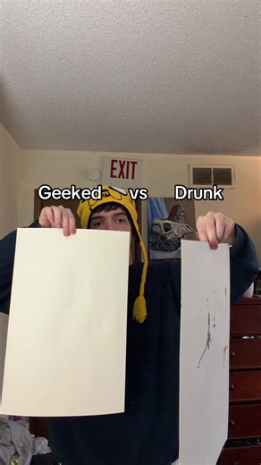 Geeked vs Drunk #art #painting #drawing #artist | geeked