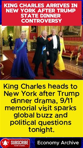 King Charles Arrives in New York After Trump State Dinner Controversy