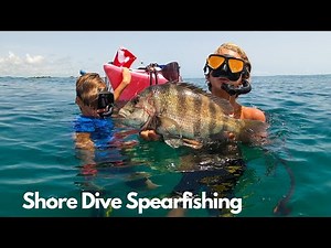 Shore Dive Spearfishing