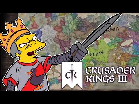 The BANDIT Moe Szyslak in Crusader Kings 3 😈