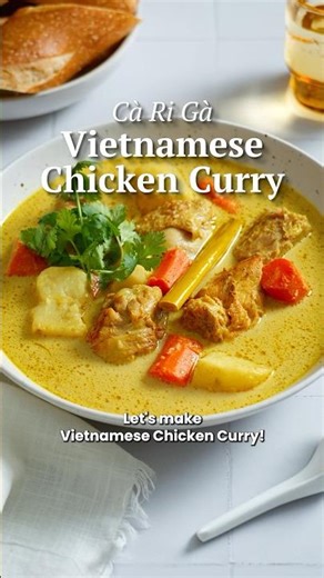 Vietnamese Chicken Curry 🤤 (Ca Ri Ga) #recipe