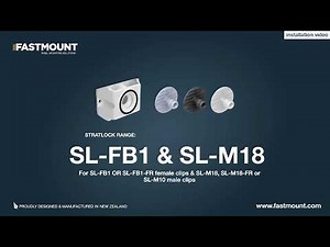 How to Install the SL-FB1 and SL-FB1-FR with Stratlock Clips