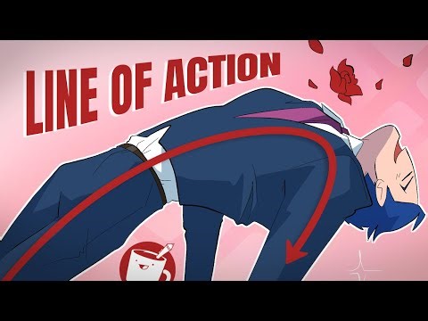 Turning Random Lines of Action into Characters