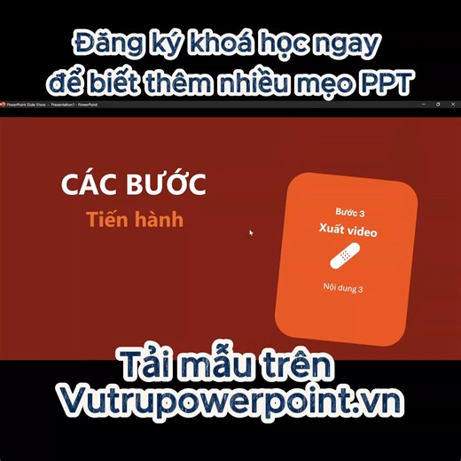 17K views · 180 reactions | Mẹo làm Powerpoint cá bước tiến trình hiệu quả và sáng tạo ! #ppt #tinhocvanphong #slideppt #vutrupowerpoint | Tôi học Powerpoint | Facebook